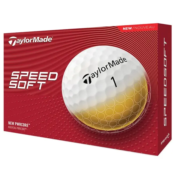 TaylorMade SpeedSoft Golf Balls (Dozen)