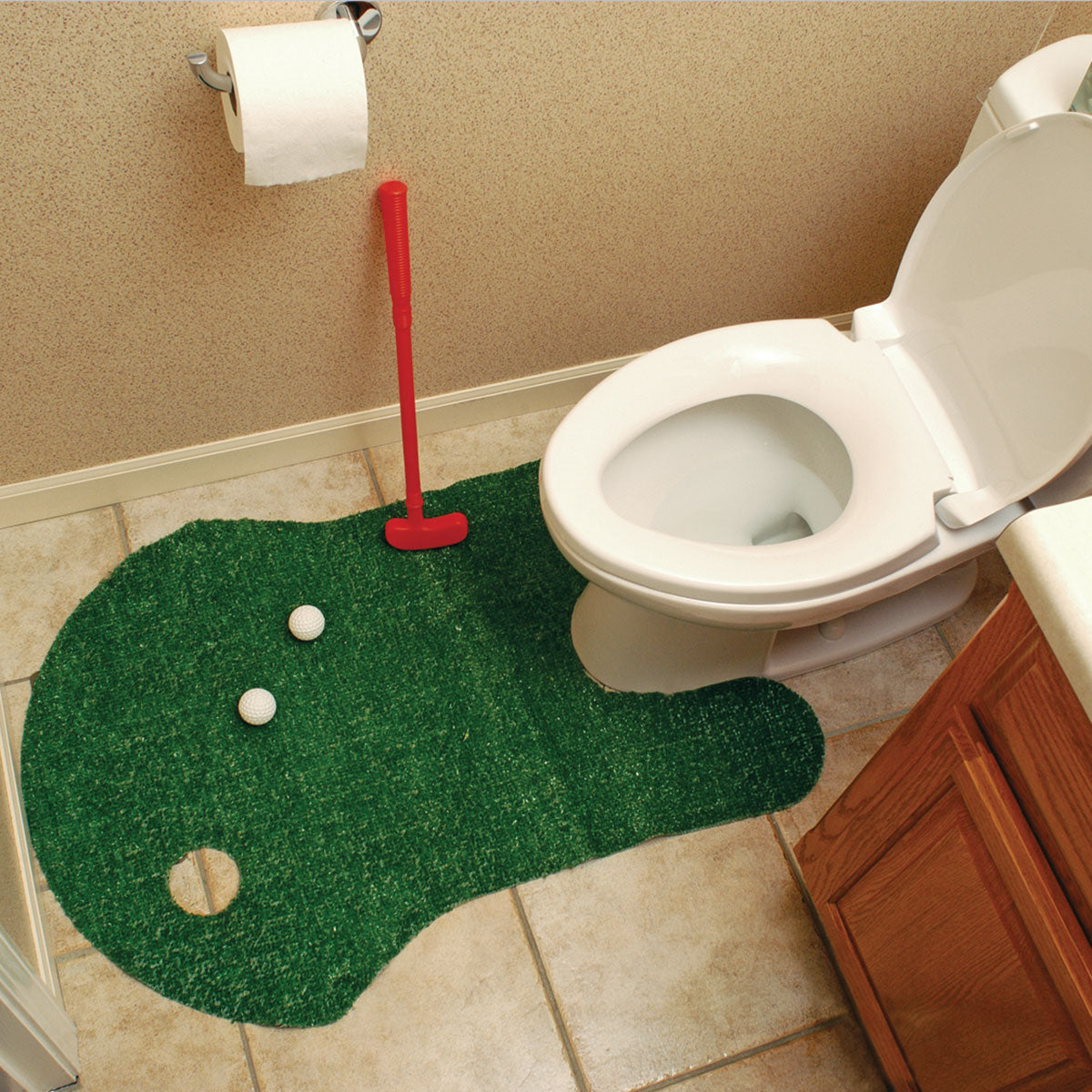 Toilet Golf Putting Set